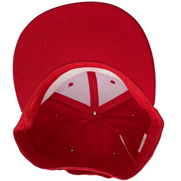 NEW Red Stoli Vodka Logo Baseball Cap Snapback All Cotton Trucker Hat - Picture 4 of 7